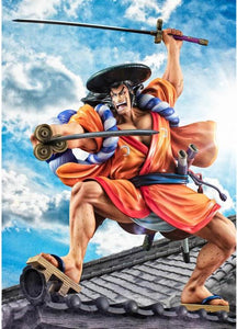 (Megahouse) (Pre-Order) Portrait. Of. Pirates One Piece Warriors Alliance Oden Koduki + 1 PVC FIG - Deposit Only