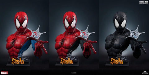 (Queen Studios) (Pre-Order) Spiderman Comic Lifesize Bust - Deposit Only