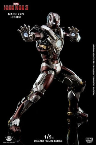 Image of (King Arts) Iron Man Mark 24 - 1/9 Scale Diecast Figure DFS038