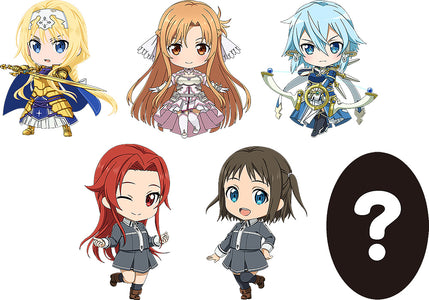 (Good Smile Company) (Pre-Order) [Trading] Sword Art Online Alicization Nendoroid Plus Rubber Keychain Vol. 2 (BOX of 6) - Deposit Only
