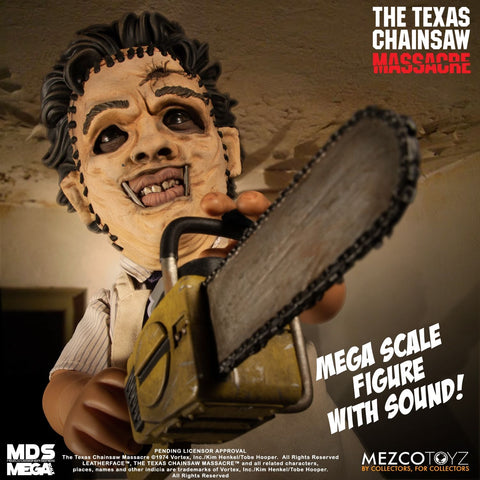 Image of (MEZCO) (Pre-Order) MDS Mega Scale The Texas Chainsaw Massacre (1974): Leatherface - Deposit Only