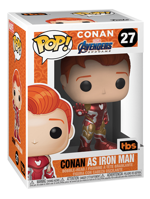 Image of (Funko Pop) 27 Conan as Iron Man