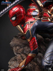 (Queen Studios) (Pre-Order) Iron Spiderman 1/4 Scale Premium Statue - Deposit Only