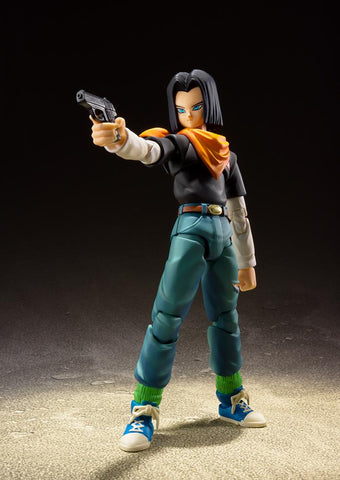 Image of (Bandai) (Pre-Order) SHFiguarts ANDROID 17 -Event Exclusive Color Edition- + DRAGON STARS - Deposit Only