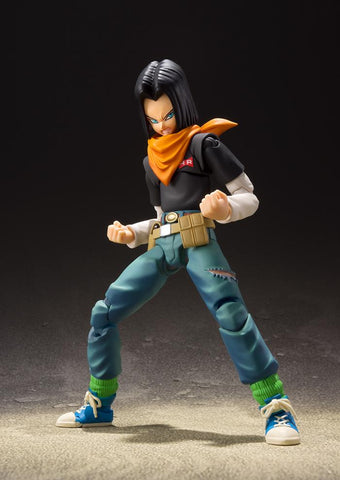 Image of (Bandai) (Pre-Order) SHFiguarts ANDROID 17 -Event Exclusive Color Edition- + DRAGON STARS - Deposit Only