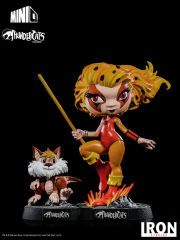 Image of (Iron Studios) Cheetara & Snarf  - Thundercats Mini Co.