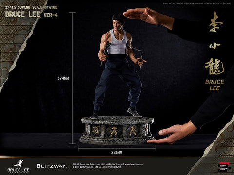 Image of (Blitzway) (Pre-Order) Bruce Lee: Tribute Statue - ver. 4 (1/4th Scale Hybrid Type Statue) - Deposit Only