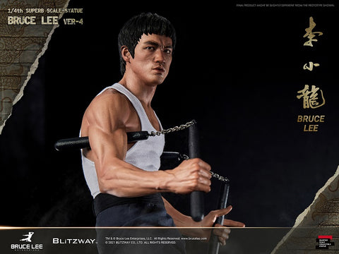 Image of (Blitzway) (Pre-Order) Bruce Lee: Tribute Statue - ver. 4 (1/4th Scale Hybrid Type Statue) - Deposit Only