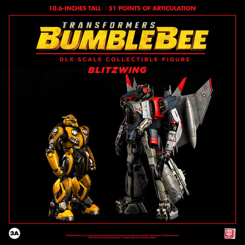 (3A/ZERO) 10inch DLX Scale BLITZWING Action Figure - Bumblebee Movie
