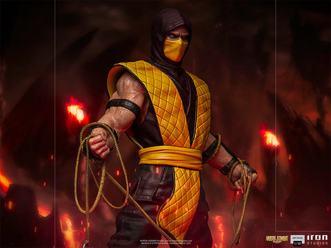 Image of (Iron Studios) (Pre-Order) Scorpion Art Scale 1/10 - Mortal Kombat - Deposit Only