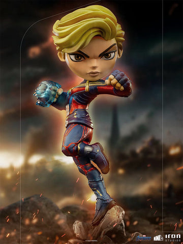 Image of (Iron Studios) Captain Marvel - Avengers: Endgame - Mini Co
