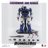 (ThreeZero) DLX Soundwave and Ravage Bumblebee Movie ver.