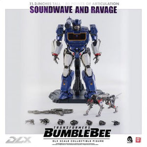 (ThreeZero) DLX Soundwave and Ravage Bumblebee Movie ver.