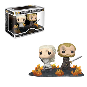 Funko POP! Movie Moment - Game Of Thrones - Daenerys & Jorah At The Battle Of Winterfell 86