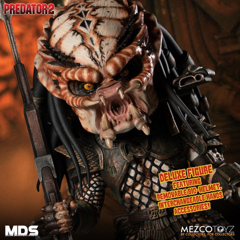 Image of (MEZCO) (Pre-Order) Predator 2: Deluxe City Hunter - Deposit Only