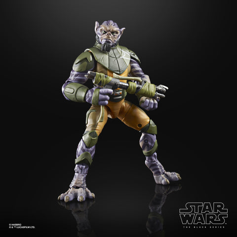 Image of (Hasbro) Star Wars The Black Series Garazeb Zeb Orrelios Deluxe Figure