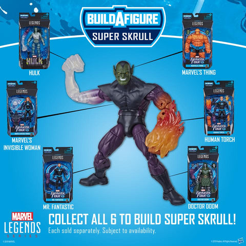 Image of (Hasbro) Marvel Legends Mr. Fantastic - Super Skrull Build a Figure
