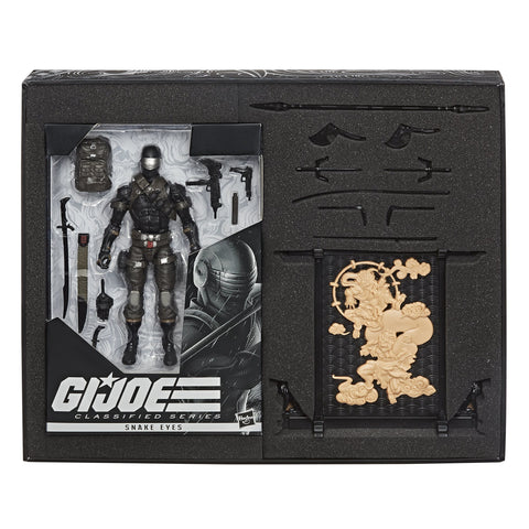 Image of Hasbro GI Joe Classified Series Snake Eyes Deluxe 6 inch Figure