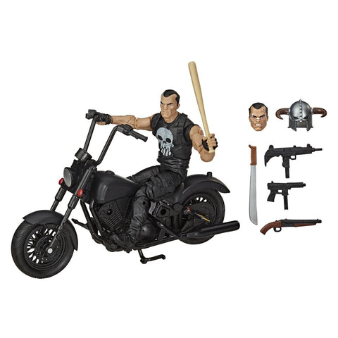 Image of (Hasbro) Marvel Legends Ultimate 6” The Punisher with Motorcycle