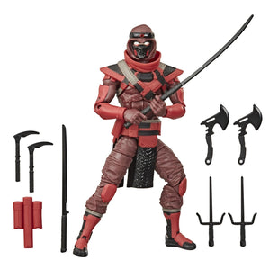 (Hasbro) (Pre-Order) GI JOE Classified Collection Classic Red Ninja 6 Inch Action Figure - Deposit Only