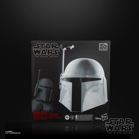 (Hasbro) Star Wars The Black Series Boba Fett (Prototype Armor) Electronic Helmet