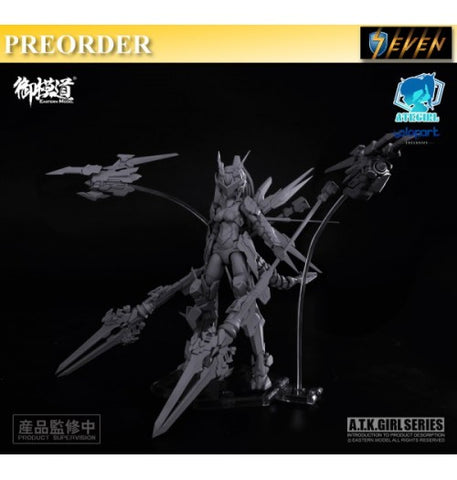 Image of (Eastern Model) (Pre-Order) A.T.K. Girl Qinglong (One of the Four Chinese Mythical Beast, Azure Dragon) PLAMO, Yolopark Exclusive model kits - Deposit Only