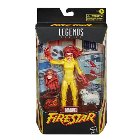 Image of (Hasbro) Marvel Legends Spider-Man Firestar 6 Inch Action Figure