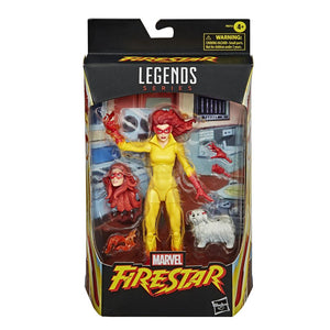 (Hasbro) Marvel Legends Spider-Man Firestar 6 Inch Action Figure