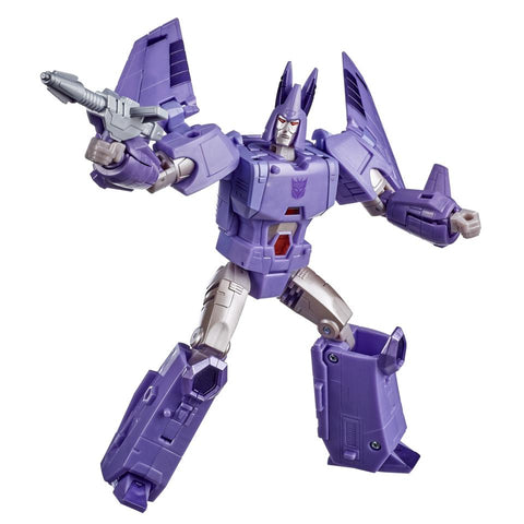 Image of (Hasbro) Transformers Generations WFC Kingdom Voyager Cyclonus Action Figure