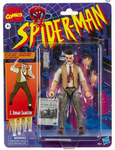 (Hasbro) Marvel Legends Spider-Man Retro J Jonah Jameson 6 Inch Action Figure