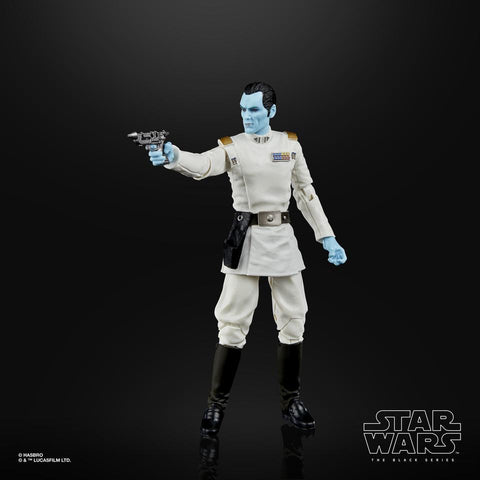 Image of (Hasbro) Star Wars The Black Series Archive Greatest Hits Grand Admiral Thrawn 6 Inch Action Figure