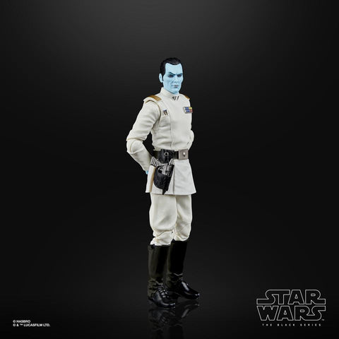 Image of (Hasbro) Star Wars The Black Series Archive Greatest Hits Grand Admiral Thrawn 6 Inch Action Figure