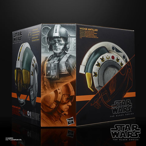 Image of (Hasbro) (Pre-Order) Star Wars Black Series Roleplay Wedge Antilles Helmet Roleplay  - Deposit Only