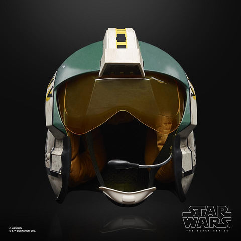 Image of (Hasbro) (Pre-Order) Star Wars Black Series Roleplay Wedge Antilles Helmet Roleplay  - Deposit Only