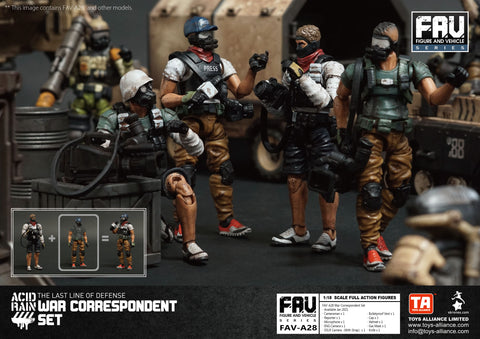 Image of (Toys Alliance) (Pre-Order) FAV-A28  War Correspondent Set - Deposit Only