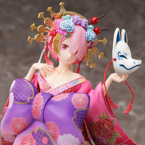 Image of (Good Smile) (Pre-Order) Re:ZERO - Starting Life in Another World Ram Oiran 1/7 Scale Figure - Deposit Only
