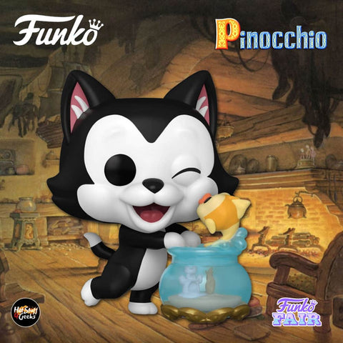 Image of (Funko Pop) Pop! Disney: Pinocchio 80th Anniversary - Figaro Kissing Cleo