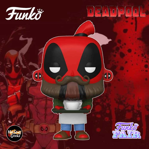 Image of (Funko Pop) Pop! Marvel: Deadpool 30th Anniversary - Coffee Barista