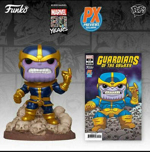 (Funko Pop) Thanos Snap 6-Inch Exclusive Pop! Vinyl Figure (PX Exclusive)