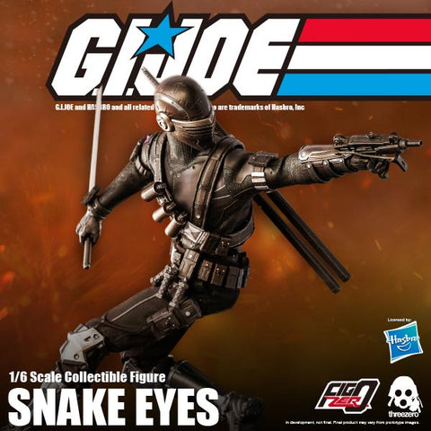 (ThreeZero) (Pre-Order) G.I. Joe  Snake Eyes 1/6 Scale - Deposit Only