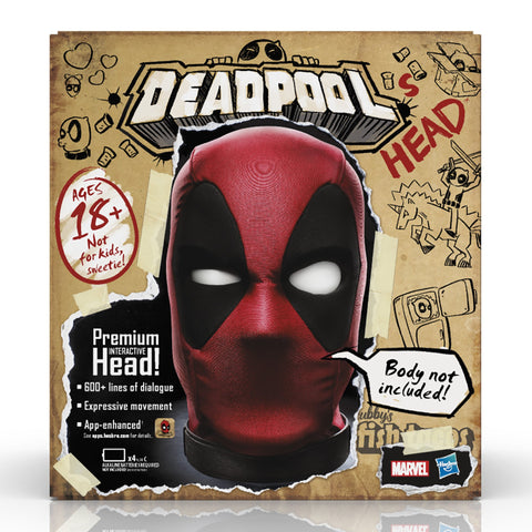 Image of (Hasbro) Marvel Legends Deadpool's Premium Interactive Head