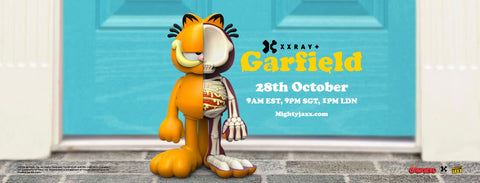 Image of (Mighty Jaxx) (Pre-Order) XXRAY Pus Garfield - Deposit Only