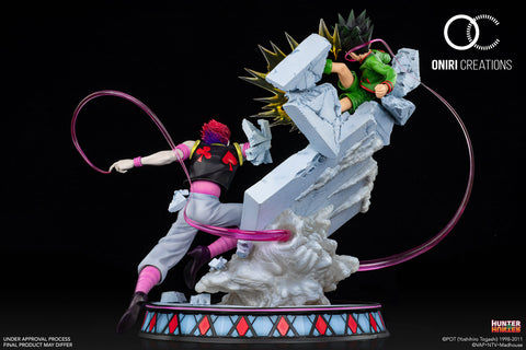 Image of (Oniri Creations) (Pre-Order) Gon VS Hisoka - Battle at the Heavens Arena - Deposit Only