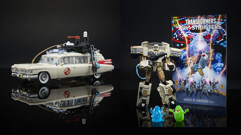 Image of (Hasbro) Transformers: Generations  Collaborative: Ghostbusters: Afterlife Ecto-1 Ectotron