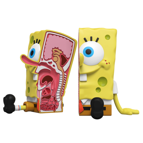 Image of (MIGHTY JAXX) (PRE-ORDER) 6” XXPOSED Spongebob Squarepants Toy - DEPOSIT ONLY