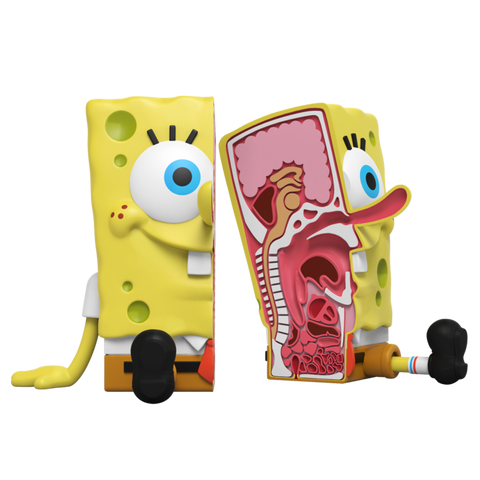 Image of (MIGHTY JAXX) (PRE-ORDER) 6” XXPOSED Spongebob Squarepants Toy - DEPOSIT ONLY