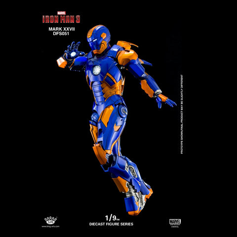 Image of (King Arts) Iron Man Mark 27 - 1/9 Scale Diecast Figure DFS051