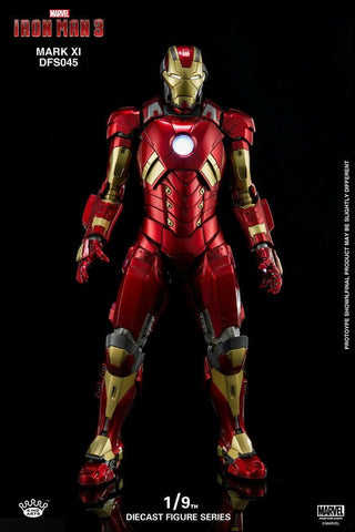 Image of (King Arts)  1/9 Iron Man Mark XI Action Figure Diecast