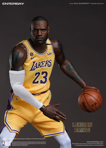 Image of (Enterbay) Real Masterpiece NBA Collection - LeBron James 1/6 Scale Action Figure