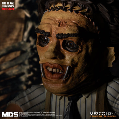 (Mezco) (Pre-Order) MDS The Texas Chainsaw Massacre (1974): Leatherface - Deposit Only